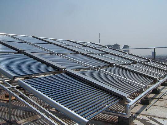 工地企业员工宿舍安装太阳能热水系统找欧贝