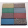 供应EPDM橡胶颗粒条形砖   彩色橡胶颗粒条形砖