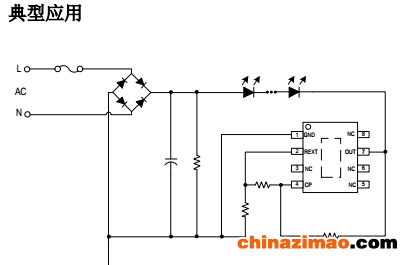 钲铭科SM2091E典型原理应用图