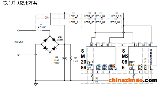 钲钲铭科SM2086系统方案设计