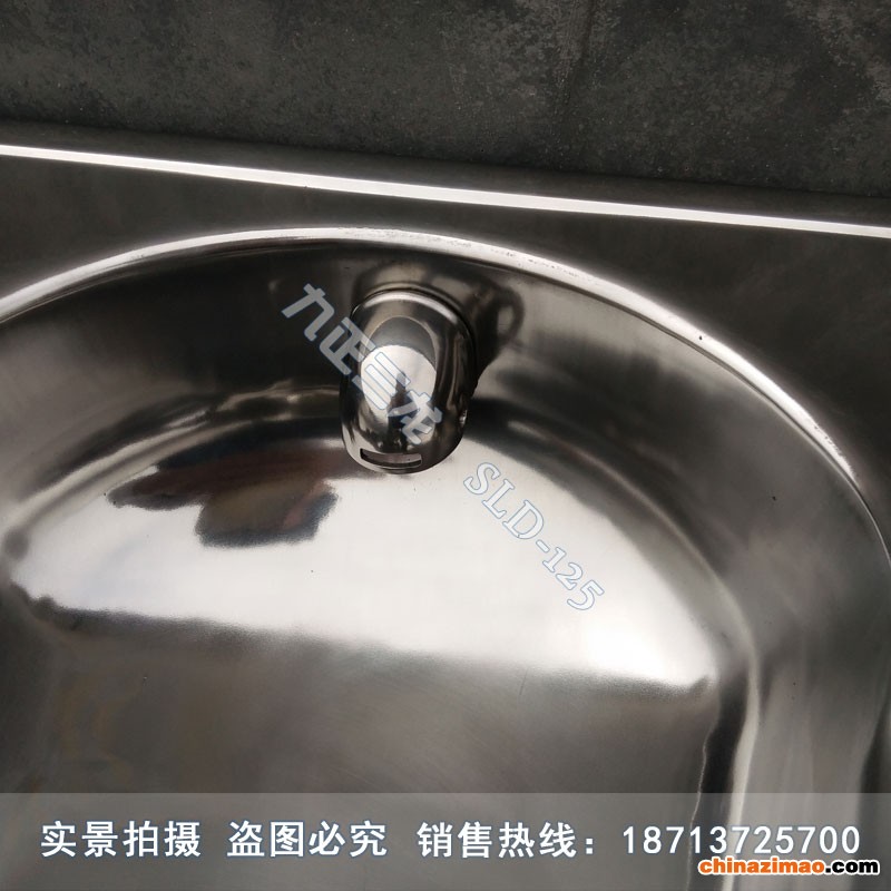 不锈钢蹲便器一体前排水a