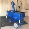 鼎诚供应蛋鸡肉鸡全自动喂料车 便携式可旋转养殖喂料车厂家直销