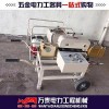 成套吹缆机机组 一次吹送光缆长度可达1000~2000m