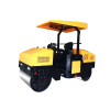 新款土石方道路压实机 座驾振动压土机 3吨全液压压路机图片