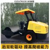 5吨振动压路机 无级变速马路振动大碾子 胶轮式路面压实价格