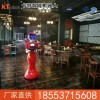 中国红旗袍智能送餐机器人,美女机器人,送餐机器人供应商
