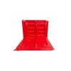江苏扬州红色ABS塑料防汛应急L型挡水板/分流挡水板/挡水门