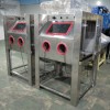 湿式自动喷设备 箱式水喷砂机不锈钢喷砂机厂家