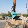 ZS-20挖掘机高频震动筛沙石分离筛分斗筛分铲斗混凝土震动筛