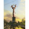 华阳雕塑 重庆标志雕塑安装 重庆旅游IP创意设计