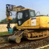 日本原装进口铁路 挖掘机行走轮 铁路轨道行走装置厂家直销