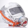 新国标消防火灾逃生面具防烟防毒面罩LYMZ-01 防烟面罩