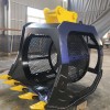 建筑垃圾液压滚筒筛筛沙斗砂石分离机挖掘机滚筒筛钩机沙子滚桶筛