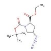 (4S)-1-Boc-4-azido-D-proline ethyl ester,132623-06-4