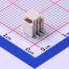 1.5mm间距连接器立式贴片针座 3P LCP高温 替代MOLEX87437/87439-星坤电子