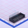 AMP 2.54 90度DIP 10PIN镀锡黑色Wafer,UL94V-0-星坤电子