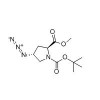(2S-trans)-4-Azido-1,2-pyrrolidinedicarboxylic Acid 1-(1,1-DiMethylethyl) 2-Methyl Ester,(4R)-1-Boc-