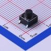 轻触开关6*6*6.0贴片 160gf寿命30万-星坤电子
