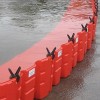 红色挡水墙 L型防水挡板 L型防洪水板 内弯防洪板
