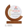 光荣退休荣休纪念品刻字银行员工荣誉表彰纪念盘奖牌定做