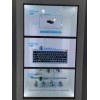 透明屏橱窗展示柜 3D透明展柜 透明广告屏直销