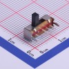 3档侧拨可过回流焊手感抗腐蚀24小时柄高5MM拨动开关SK-13D07-L5-B-星坤电子