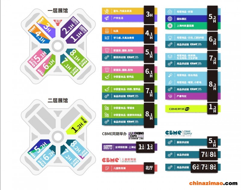 CBME2024展馆布局图