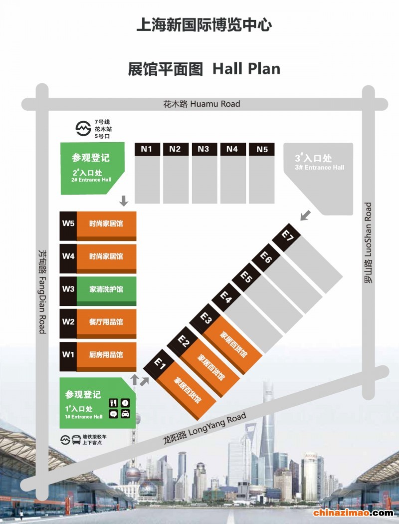 HCC2025展馆布局图