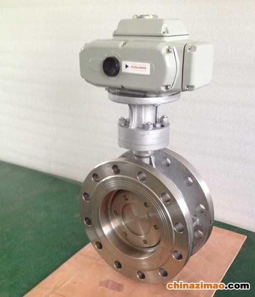 电动法兰蝶阀2