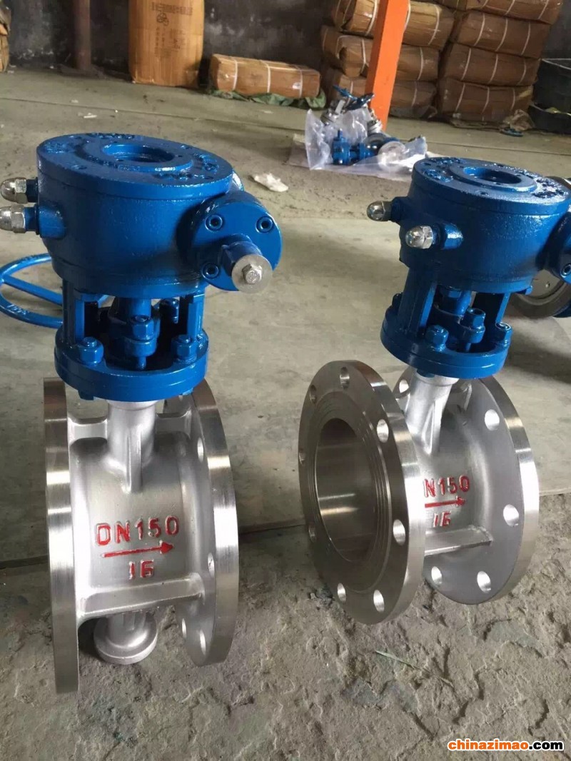 不锈钢法兰蝶阀.12